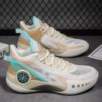 Basketball shoes basketball shoes men s 2025 new breathable mesh youth sports students phantom luminous 36