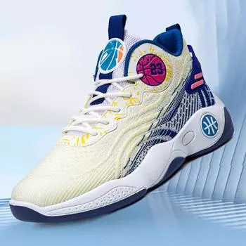 Basketball sneakers men s summer breathable new men s high-top casual sneakers shoes running shoes sports students 39