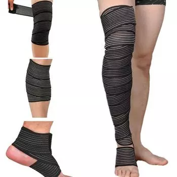 Баскетбол Футбол Эластичные бинты Защита рук Наколенники Наколенники Налокотники Накладки на ноги Защита голени 40 см 70 см 90 см 120 см 150 см 180 см 200 см 280 см 40cm чёрный