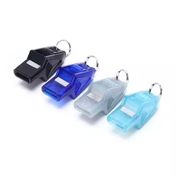 Баскетбол на открытом воздухе Матч Рефери Футбол Свист Выживание Спорт Свисток темно-синий