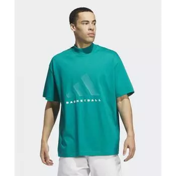 Баскетбольная футболка ADIDAS зеленая JE3765 S