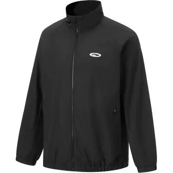 Баскетбольная куртка Li Ning CBA Series, свободная, удобная, дышащая, мужская, черная AJDU005-1 2XL