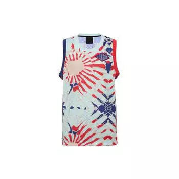 Баскетбольная майка Jordan Sport DNA с контрастным принтом Мужские топы Igloo-Blue CK9526-330 M