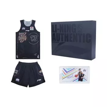 Баскетбольная майка Li Ning CBA All-Star Series Player Edition, подарочный набор, мужская баскетбольная одежда, черный цвет P222217001V0 M