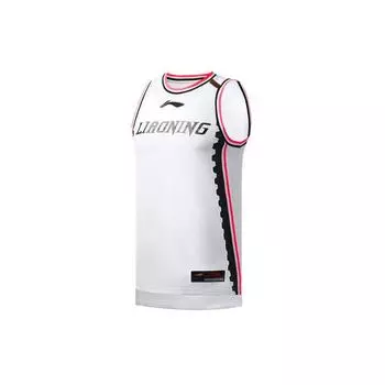 Баскетбольная майка Li Ning CBA Alliance SW Fan Edition сезона 2019-2020 Liaoning Team Home Version мужская майка белая AAYP449-1 XXL