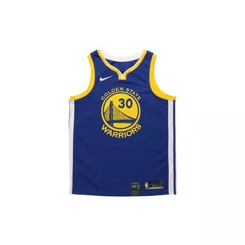 Баскетбольная майка НБА Nike Golden State Warriors Стивена Карри №. Мужские топы 30 Fan Edition, синие 864475-495 XL