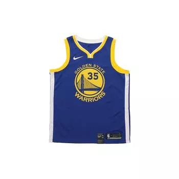 Баскетбольная майка Nike Kevin Durant Golden State Warriors, Fan Edition, мужские топы номер 35, синие 864475-496 S