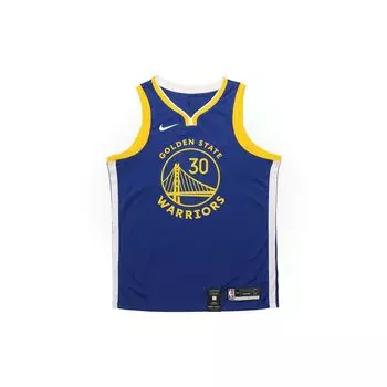 Баскетбольная майка Nike НБА, Fan Edition, Golden State Warriors, Стивен Карри Нет. 30 мужских топов синих AV4947-496 M