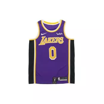 Баскетбольная майка Nike НБА Лос-Анджелес Лейкерс City Edition Fan Version Мужские топы фиолетового цвета AA7097-512 L