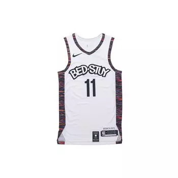 Баскетбольная майка Nike NBA Player Edition — Brooklyn Nets City Edition — Kyrie Irving No. 11 мужских топов белого цвета AV4559-102 M