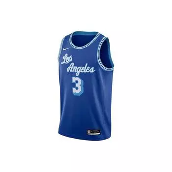 Баскетбольная майка прямого кроя Nike NBA Retro SW Fan Edition Davis No. 3 Мужские топы сезона 2020-2021 Legendary-Blue CN1027-402 L