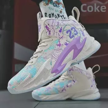 Баскетбольная обувь для детей: Прочные, нескользящие кроссовки для тренировок и спорта для молодежи 40