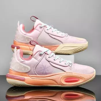 Баскетбольная обувь для мужчин. Летняя дышащая, амортизирующая, износостойкая и противоскользящая практичная спортивная обувь. 36