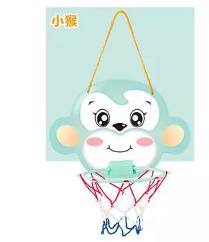 Баскетбольная рама Тигр-лягушка Подвесное баскетбольное кольцо для помещения Без сверления Стрельба мячом в детском саду Батут для соответствия