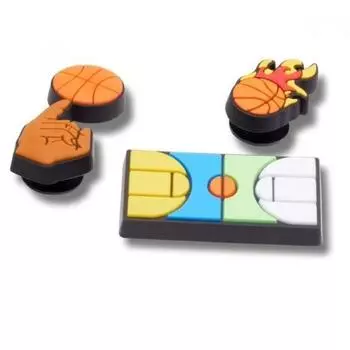 Баскетбольная резина Crocs, 3 шт., Gbitz 10009869 orange