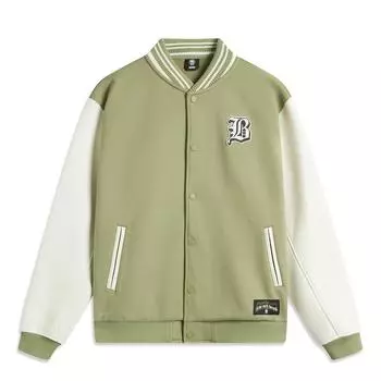 Баскетбольная серия Li Ning Bad Five Letter Splicing Удобная дышащая флисовая теплая универсальная свободная куртка мужская куртка AJDV003-6 S