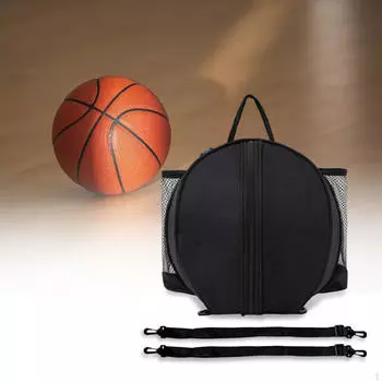 Баскетбольная сумка через плечо для футбола, держатель для хранения футбольных мячей, износостойкий, одинарный