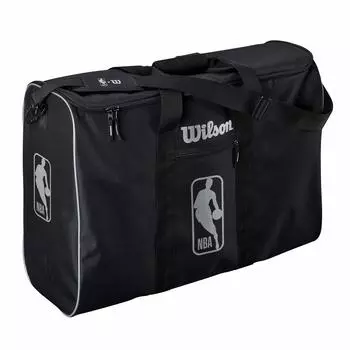 Баскетбольная сумка NBA AUTHENTIC BAG черная [Wilson] (АУТЕНТИЧНЫЙ)