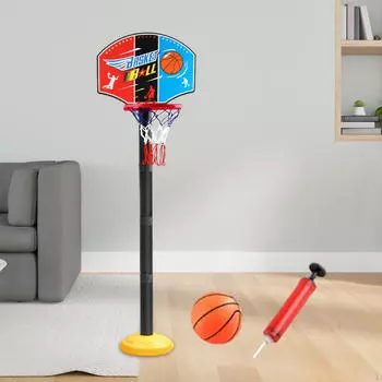 Баскетбольное кольцо, уличная игрушка с мячом, экономящая место игра в ворота в помещении