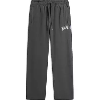 Баскетбольные брюки Li Ning Anti-Five Series, удобные, повседневные, простые, свободного кроя, прямые, трикотажные, спортивные, мужские, низ, сланцево-серый AKLU267-3 XL