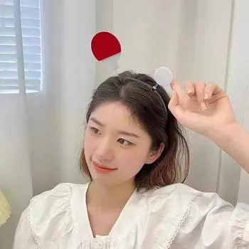 Баскетбольные футбольные резинки для волос Cheer Пластиковые спортивные обручи для волос Креативная весенняя повязка на голову для женщин badminton