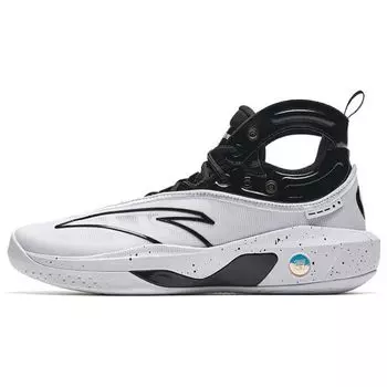 Баскетбольные кроссовки Anta KT8 Thompson 8 High-Top мужские кроссовки черные белые 112331101-1 40