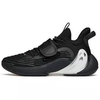 Баскетбольные кроссовки Anta Water Flower 3, светящиеся в темноте, износостойкие, нескользящие, среднего размера, мужские, черные, белые 112121604S-8 42.5