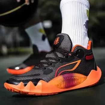 Баскетбольные кроссовки Butler 1 из высококачественного материала TPU с дышащими свойствами, нескользящие, с амортизацией, износостойкая резиновая подошва MD для спорта 37