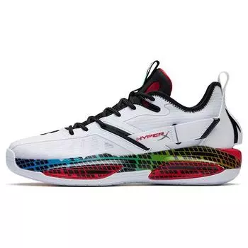 Баскетбольные кроссовки HyperX X Anta GH3 Hayward мужские кроссовки белые черные 112231103-11 40