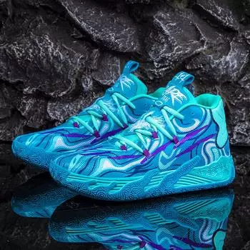 Баскетбольные кроссовки Lamelo Bauer удобные и дышащие кроссовки 2024 года износостойкие и нескользящие кроссовки для тренировок 39