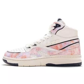 Баскетбольные кроссовки Li Ning 937 Deluxe Hi Leather Shock Absorbing Non-Slip с высоким верхом и износостойкостью Мужские кроссовки Off-White AGBR079-2 39