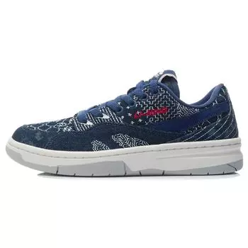 Баскетбольные кроссовки Li Ning 937 Low Fabric Canvas Casual с амортизацией, нескользящие, износостойкие, легкие, дышащие, с отскоком, с низким верхом, в стиле ретро AGBR074-1 36