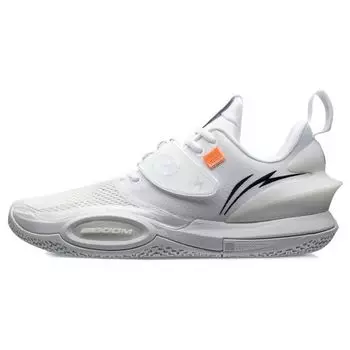 Баскетбольные кроссовки Li Ning All City 10 V2 White Heat с защитой от скольжения, прочные, низкие, мужские, баскетбольные кроссовки ABAS059-3 46