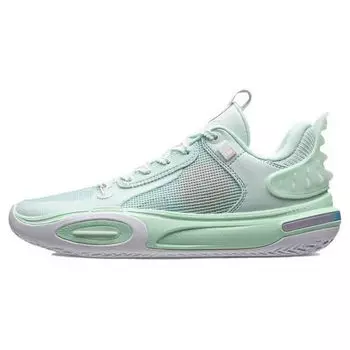 Баскетбольные кроссовки Li Ning All City 11 Youth Version с нескользящей износостойкой дышащей подошвой, детские кроссовки Soft-Water-Blue ABPT005-4 39