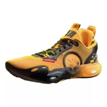 Баскетбольные кроссовки Li Ning All City 12 Yellow Blood Special Edition, удобные, амортизирующие, прочные, с низким верхом, мужские баскетбольные кроссовки ABAU015-11 39