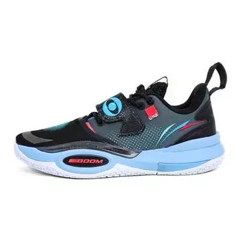 Баскетбольные кроссовки Li Ning All City 10 V2 Wade Dreamer с комфортом, амортизацией, нескользящие, низкие, детские, черные, серые, ABPS035-3 40