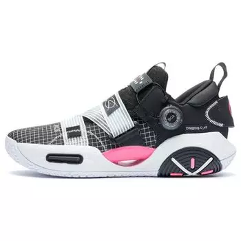 Баскетбольные кроссовки Li Ning All City 9 V2 с нескользящей подошвой, износостойкие, мужские, черные ABAR121-1 40