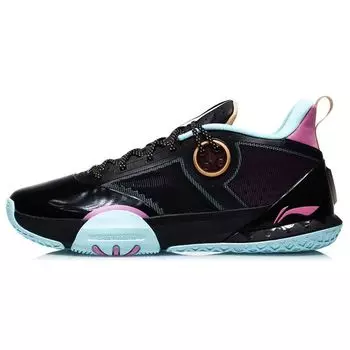 Баскетбольные кроссовки Li Ning All Day 6 из искусственной кожи с амортизацией, нескользящие, износостойкие, дышащие, легкие, с низким верхом ABPR019-4 41