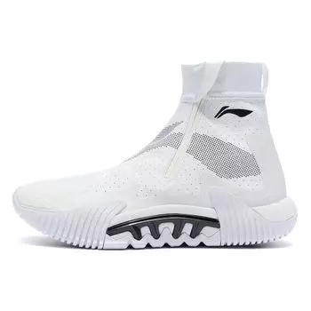 Баскетбольные кроссовки Li Ning Anti-5 High-Top, мужские кроссовки, стандартные, белые ABFR009-3 43