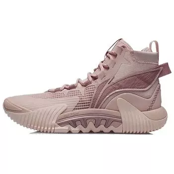 Баскетбольные кроссовки Li Ning Anti-Five 2 с нескользящей подошвой, износостойкие, мужские, дымчато-розовые, ABFR001-9 39