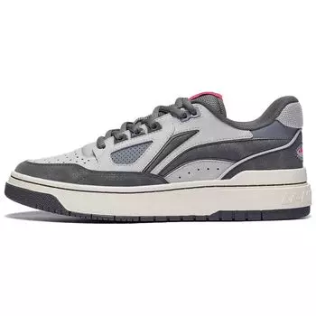 Баскетбольные кроссовки Li Ning Bad5 New Star 2 Basketball Culture, модные повседневные амортизирующие нескользящие низкие баскетбольные кроссовки для мужчин, серые ABCT055-3 43