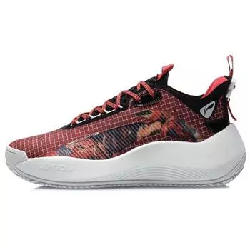 Баскетбольные кроссовки Li Ning Badfive 1 из искусственной кожи, амортизирующие, нескользящие, износостойкие, дышащие, легкие, с низким верхом AGBR001-2 41