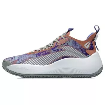 Баскетбольные кроссовки Li Ning Badfive мужские кроссовки сине-коричневые AGBR001-5 43