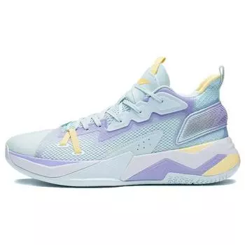 Баскетбольные кроссовки Li Ning Battle Falcon Shock Absorbation Rebound Low-Top мужские синие ABAS045-3 44