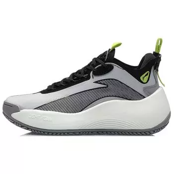 Баскетбольные кроссовки Li Ning BD5 Street Sole со светоотражающими вставками, женские, цвет белый, черный, зеленый AGBR002-1 36
