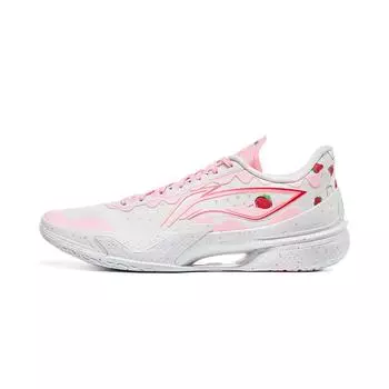 Баскетбольные кроссовки Li Ning Blade 5 Strawberry Milkshake Мужские кроссовки Белый Розовый ABAU101-10 39