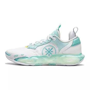 Баскетбольные кроссовки Li Ning City 12 из синтетической кожи, повседневные, спортивные, легкие, нескользящие, износостойкие, с отскоком, с низким верхом, детские баскетбольные кроссовки YKBU020-1 40
