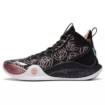 Баскетбольные кроссовки Li Ning CJ-1 Mike LeBron Generation One Rose City 2.0 с амортизацией, противоскользящие, износостойкие, средней высоты ABAR019-15 39