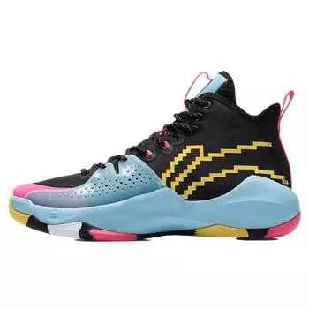 Баскетбольные кроссовки Li Ning Combat Hi Sonic мужские кроссовки черные синие ABAR059-1 41