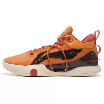 Баскетбольные кроссовки Li Ning Disney X Flash 8 Premium Tigger Low Top мужские кроссовки Jam-Orange ABAS005-2 46